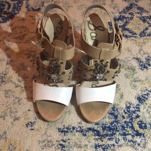 Sam Edelman lucite heels